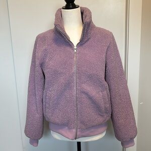 Lilac teddy coat